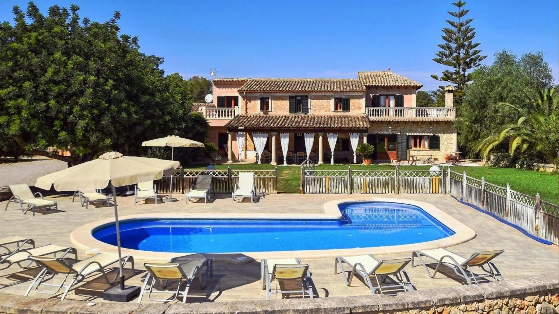 بيت للعطل Ferienhaus Costitx Mit Pool Und Internet Fuer 12 Personen